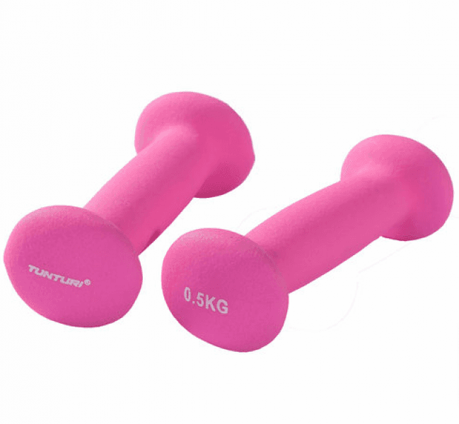 Hantlid 2x 0.5 kg Tunturi Neopreen