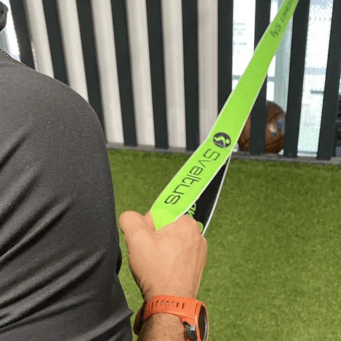 Sveltus aasadega tekstiilist treeningkumm eri tugevused