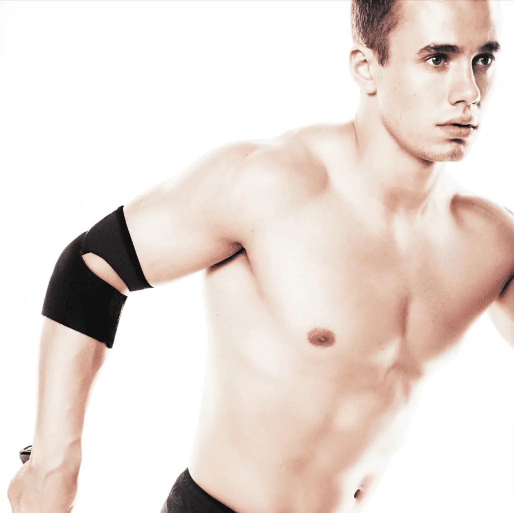 Rehband UD Tennise küünarnuki tugiside 3mm - must