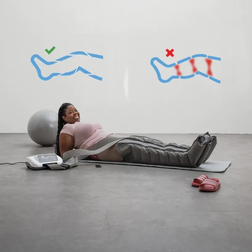 Venen Engel 12 kambriga Premium lümfiteraapia kompressioonseade