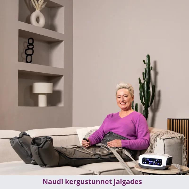 Venen Engel 4 kambriga Premium lümfiteraapia kompressioonseade