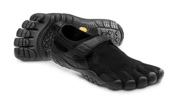 KSO Trek LR Must – Känguru nahast paljajalujalats