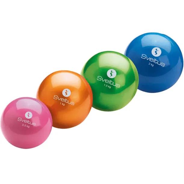 Sveltus erineva kaaluga raskuspall