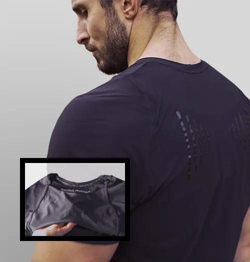 Swedish Reminder T-shirt Meestele rühti korrigeeriv T-särk