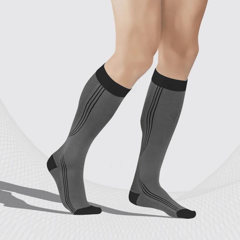 Meditsiinilised kõrged kompressioonsokid Active unisex, kompressioon 18-21mmHg