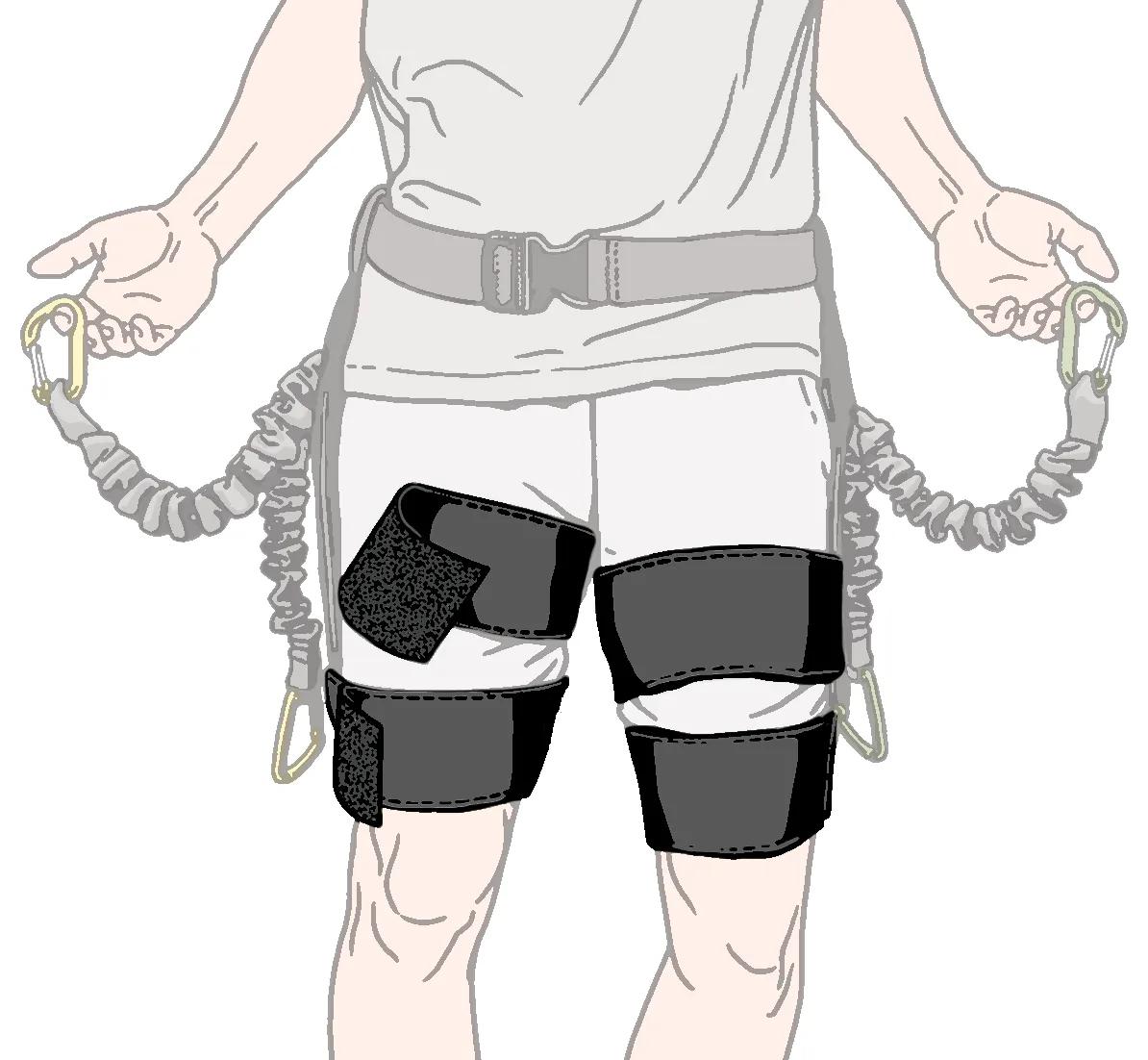 LightSpeed Lift elastik velkrokinnitused