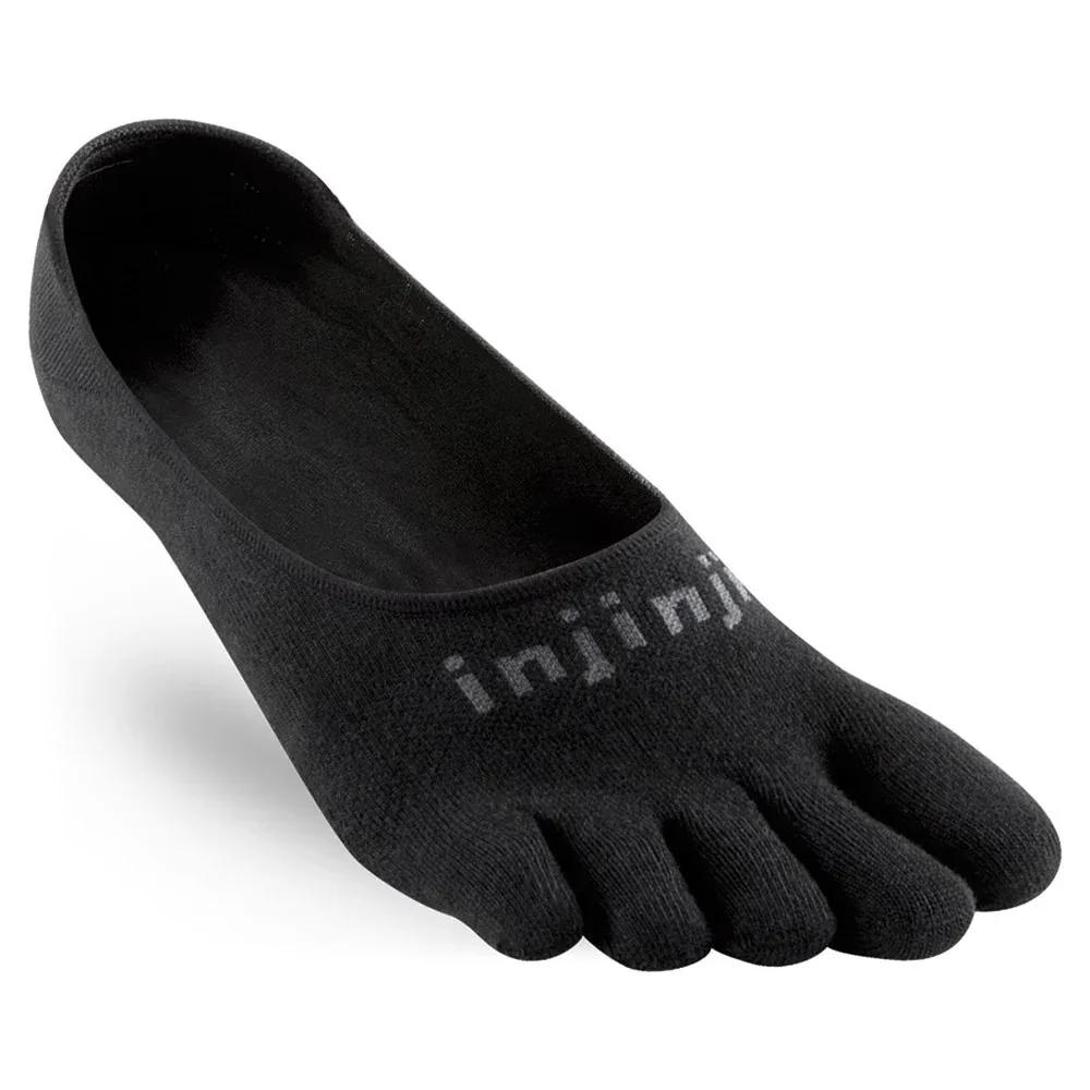 Injinji SPORT PED Õhukesed väga madalad varvassokid must