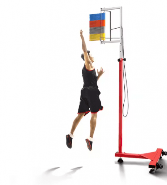 Vertikaalhüppe mõõtur reguleeritava kõrgusega treeninguks JumpReach Pro