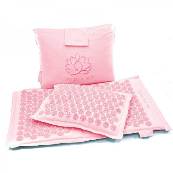 Akupunktuuri matt REA Eco Soul Matt Roosa (Matt + padi + kott)