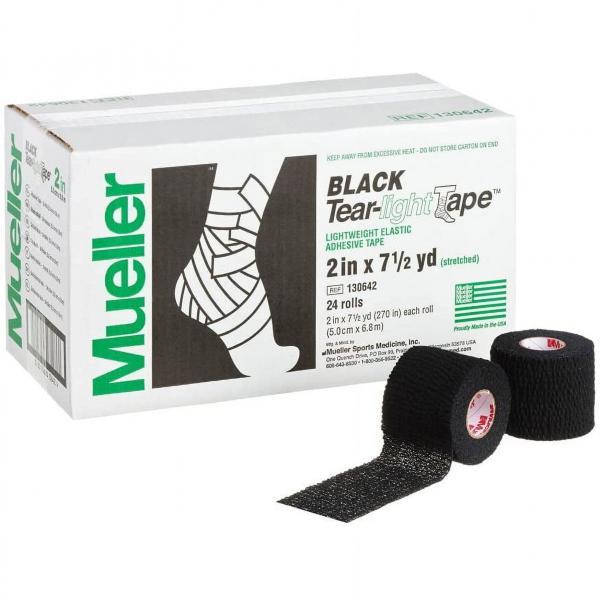 Mueller Tear-Light Tape® must liimside karp 24tk 5cm x 6.8m