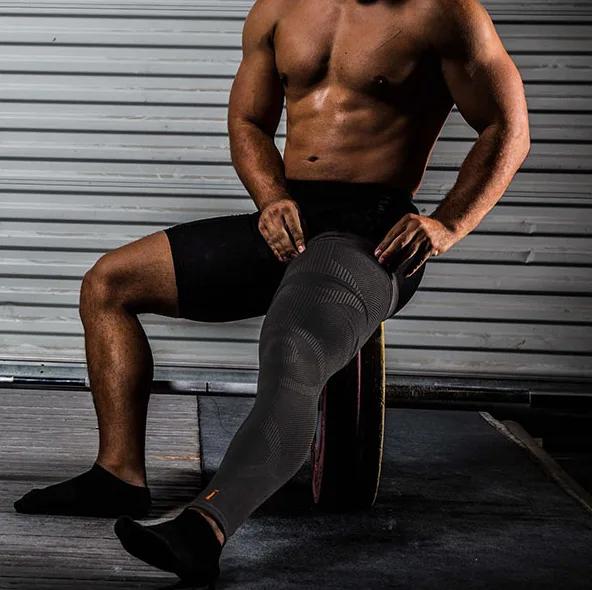 Elastne soojendav tugisukk Incrediwear tumehall