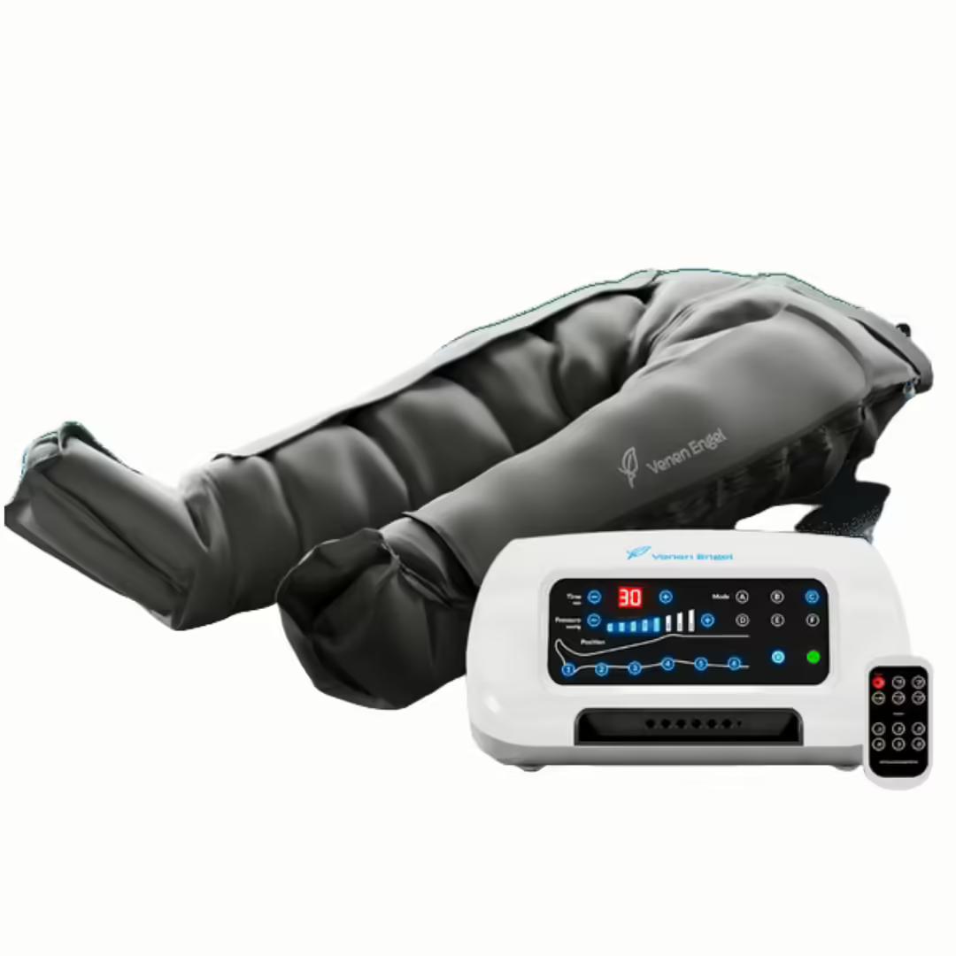 Venen Engel 6 kambriga Preemium lümfiteraapia kompressioonseade koos Lymph-Flow pükstega