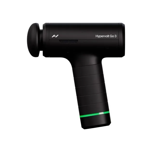 Hyperice Hypervolt Go 3 massaažipüstol, must