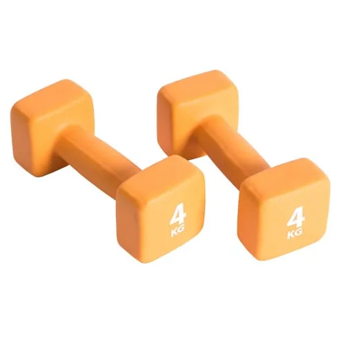 Hantlid 2 x 4 kg Neopreen - Pure2Improve