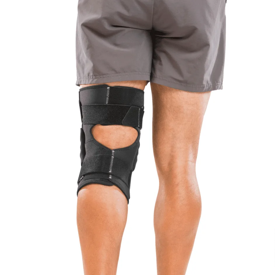 Metallist hingedega põlveortoos-Mueller