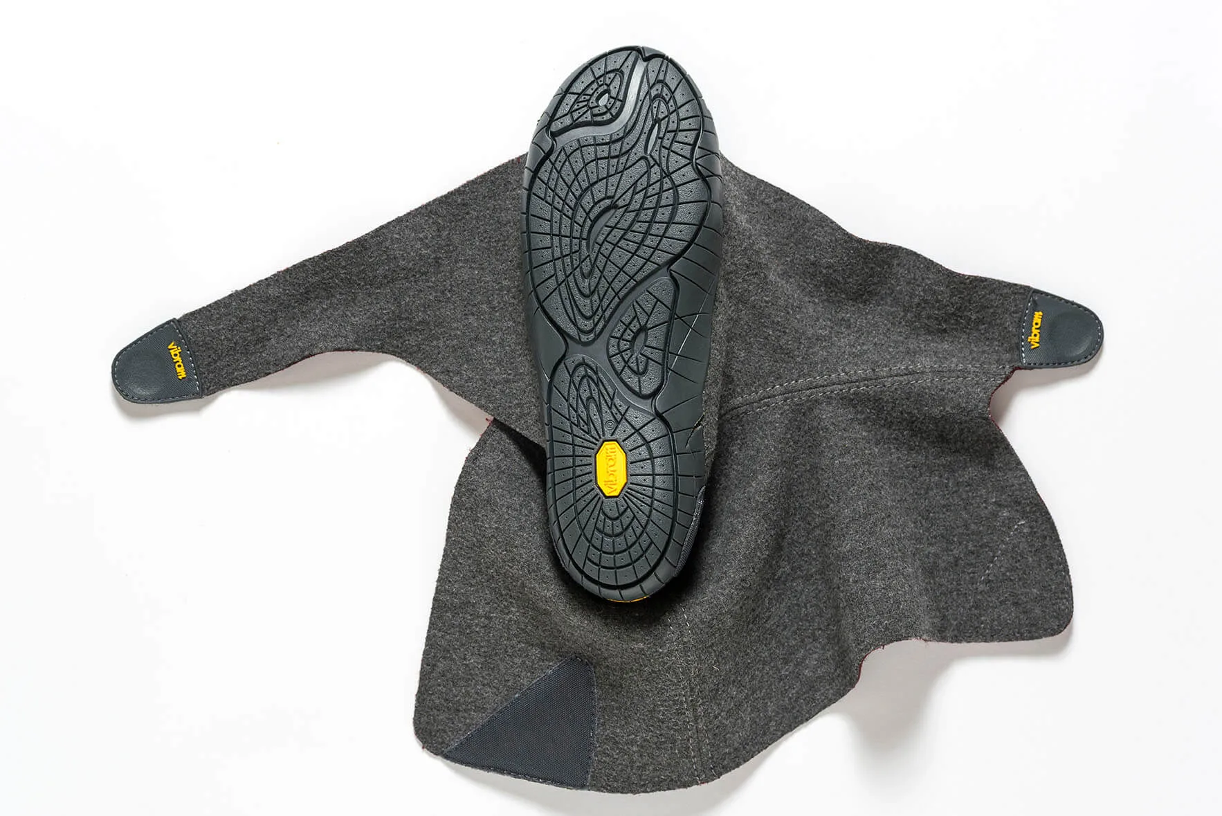 Furoshiki Russian FELT  Grey/Red wine 